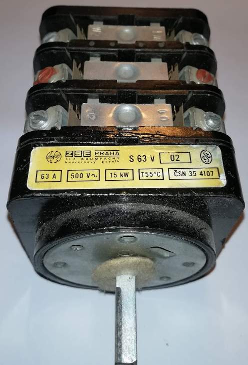 přepínač S63V02 ..  cena na dotaz / price on request