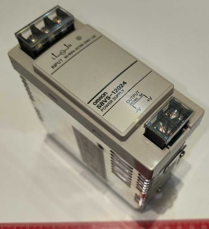 S8VS-12024-ED2 - power supply OMRON 24Vdc 5A  .. cena na dotaz / price on request