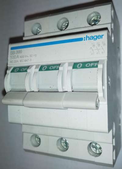 SB399 -  VYPÍNAČ 3 PÓL. 100A  .. cena na dotaz / price on request