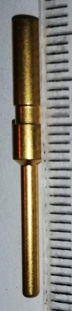 SC000040 -  Kontakt Kruhového Konektoru, RockSolid™, Pin, Krimpovací, 14 AWG, AMPHENOL