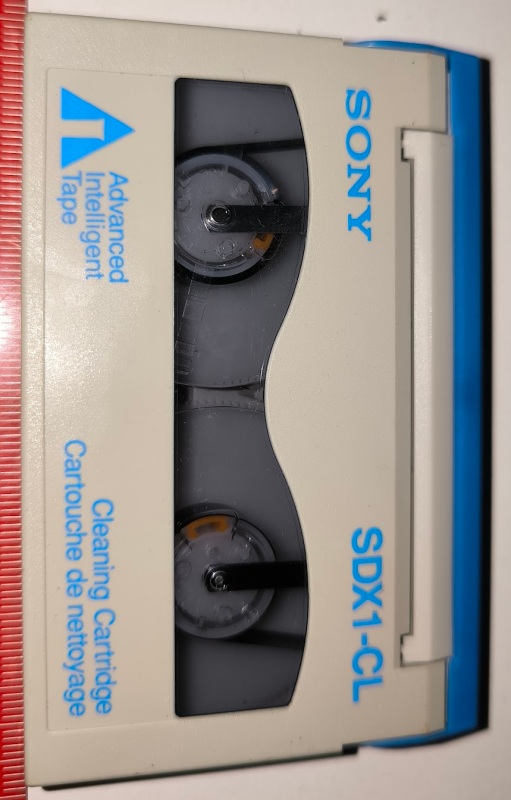 Sony SDX1-CL - Tape, 8mm, AIT AME, Cleaning Cartridge, SDX1CL .. použitý / used  .. cena na dotaz / price on request