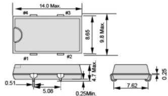 SG-615P - EPSON 1,843200MHz .. balení 20ks za 40Kč