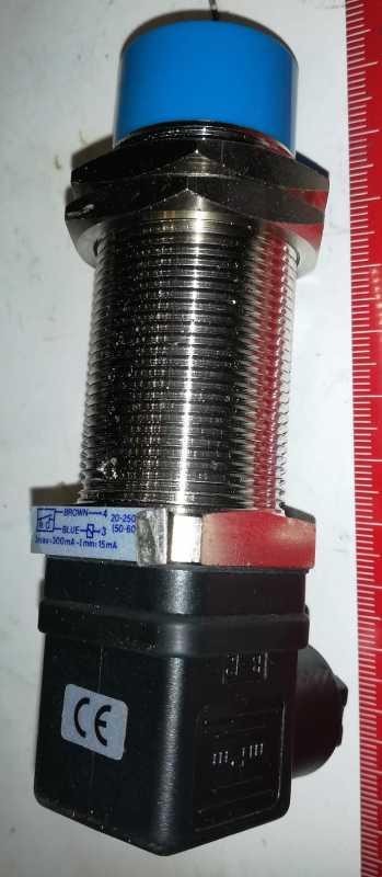 SI30-AE15 NO AECO INDUCTIVE SENSOR BLUE s konektorem