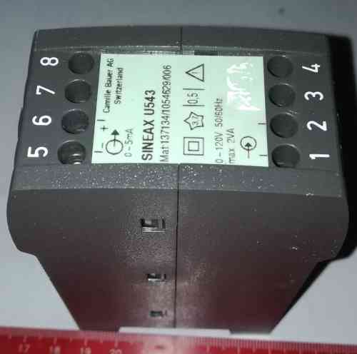 převodník SINEAX U543