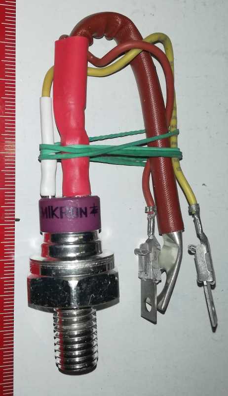 SEMIKRON SKT 55/16E - Line Thyristor 1600V 50A 33A/100°C 45A/85°C ,Rthjc=0.4°C/W