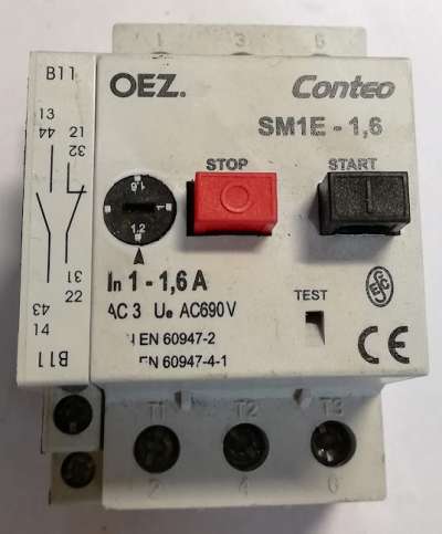 OEZ Conteo SM1E-1,6 + 1x pomocný kontakt