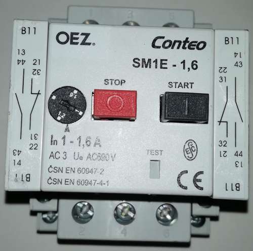 OEZ Conteo SM1E-1,6 + 2x pomocný kontakt