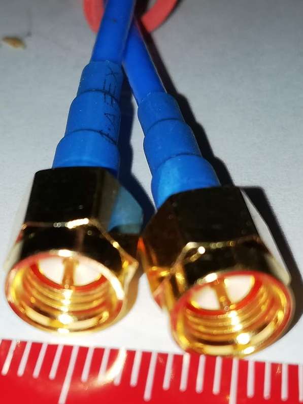SMA-SS405-SMA L=155mm,  koax. kabel s koncovkami