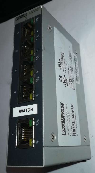 FL SWITCH SFNB 5TX - Industrial Ethernet Switch, DIN  .. použitý / used
