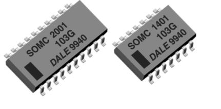 SOMC160133K0JRZ - rezistorová síť33k 5%. .balení 450ks za 100Kč