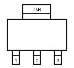 LM1117IMP-ADJ/NOPB - IC, V REG, LINEAR, ADJ, SMD... balení 25ks za 150Kč