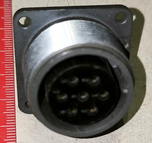 ŠR28B7G7 - konektor, 7pin samice, pájený  .. cena na dotaz / price on request