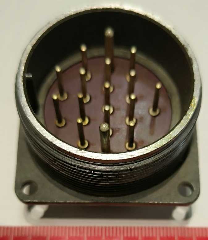 konektor ŠR40P16NŠ2 samec - ШР40П16НШ2 .. cena na dotaz / price on request