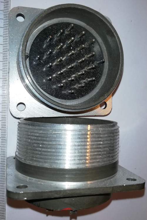 konektor CCCP SRG48P2B3S2 (ŠRG48P2B3Š2, ШРГ48Р2Б3С2)   .. cena na dotaz / price on request