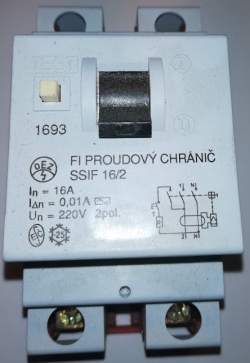 SSIF-16/2 FI proudový chránič  .... cena na dotaz / price on request