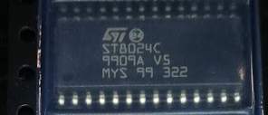 ST8024CDR - Interface - Specialised Smartcard 3V or 5V .. cena na dotaz / price on request