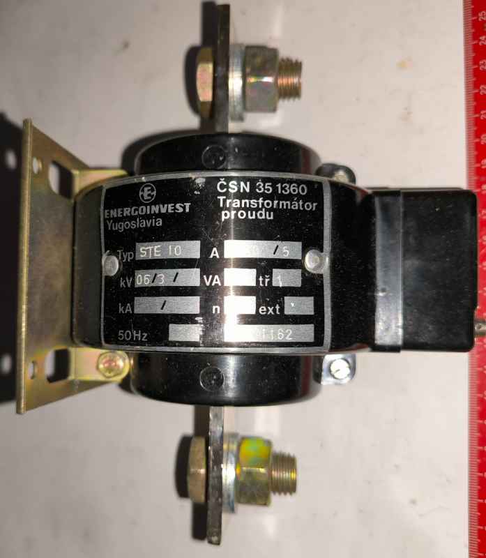 proudové trafo STE-10 600/5A ENERGOINVEST , nový .... cena na dotaz / price on request