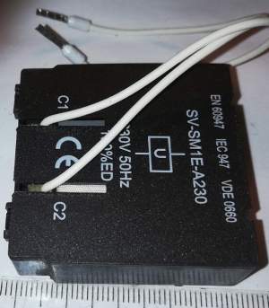 SV-SM1E-A230 - Spoušť napěťová