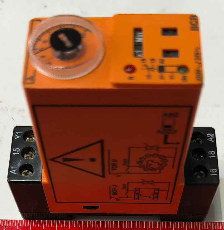 SYRELEC BCR DELAY RELAY TIMER 220Vac/24V   .. cena na dotaz / price on request