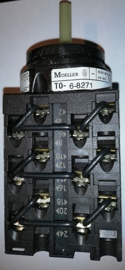 přepínač MOELLER T0-6-8271 bez hlavice   .. cena na dotaz / price on request