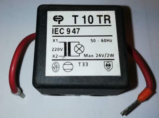 T10 TR 220V / 24V 2W