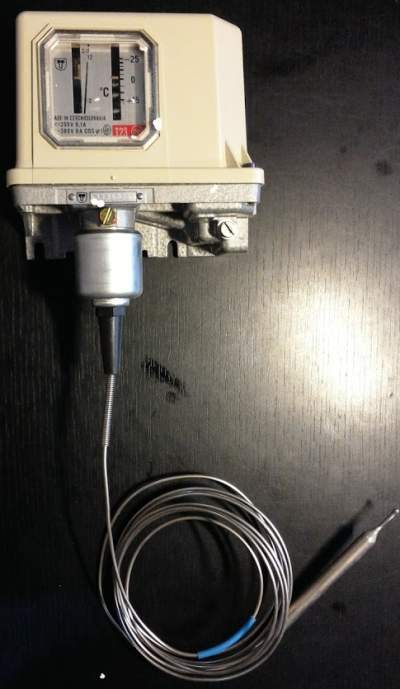 spínač T23, -25 do +15 °C, nepoužitý   .. cena na dotaz / price on request