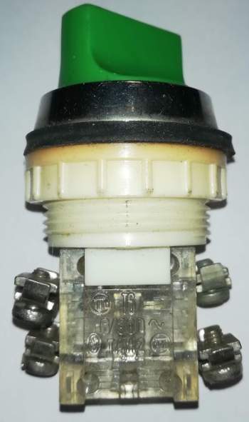 sestava T6Z111 + T6B zelená, 3 polohy, starší