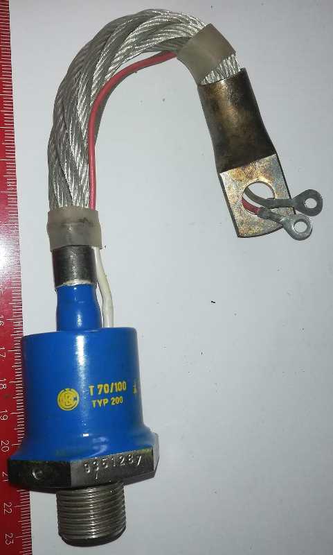 T70/100 - tyristor ČKD  .. cena na dotaz / price on request