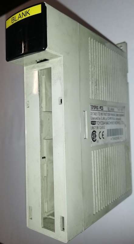 TOYODA TAU-6211 PLC CARD SLOT BANK .. použitý / used .. cena na dotaz / price on request