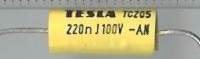 TC205 - 220n/100V     ... balení 100ks za 100Kč