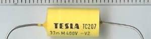 není skladem - TC207   - 33n/400V  .. balení 19ks za 100Kč