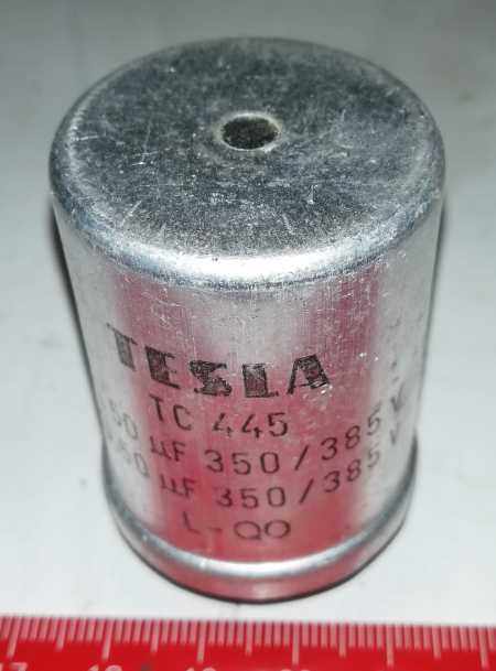 TC445 50uF 350/385V TESLA