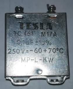 TC461 M1/A 0,1uF 10% 250V TESLA