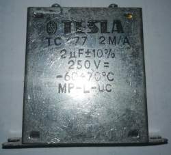 TC477 2M/A 2uF 10% 250V TESLA