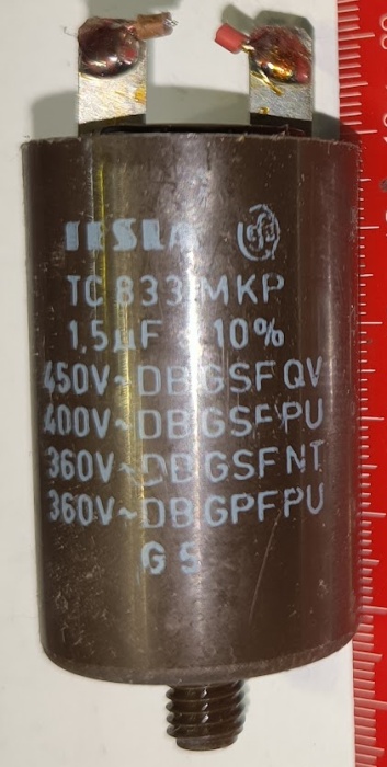 TC833MKP 1,5uF 10%, pájený, nutno otestovat