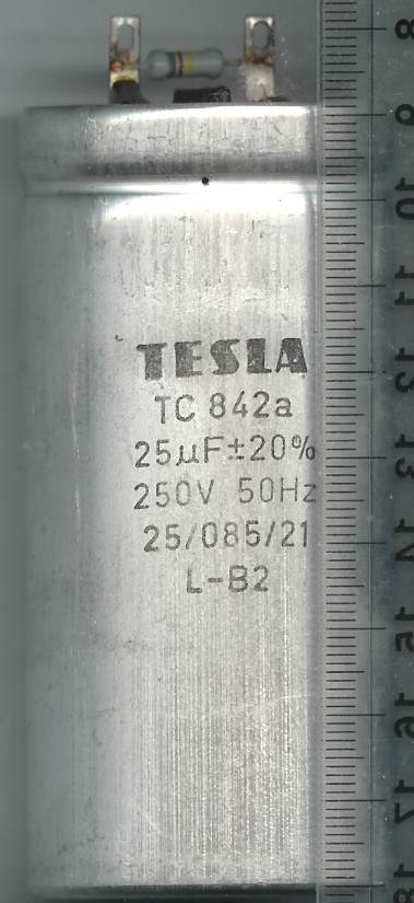 TC842a 25uF 250V 50Hz