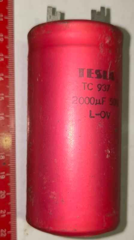 TC937 - 2000uF 50V TESLA