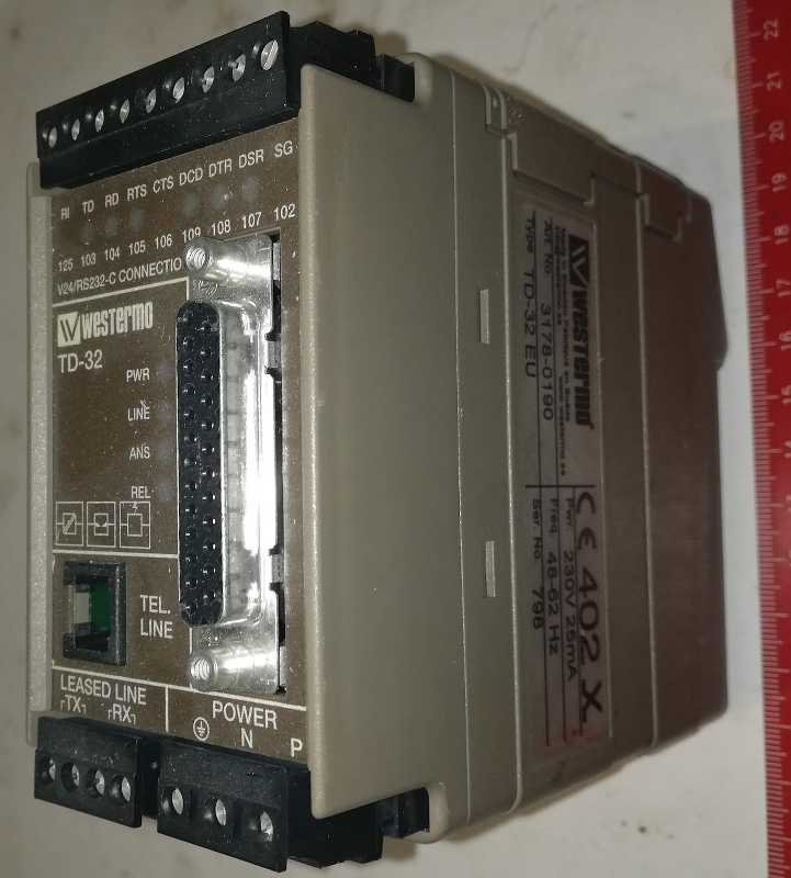 WESTERMO TD-32 .. použitý / used   .. cena na dotaz / price on request