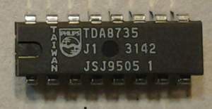 TDA8735 - PLL frequency synthesizer