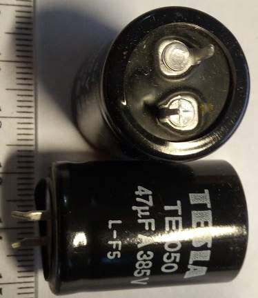 C - TC050 47uF 385V TESLA