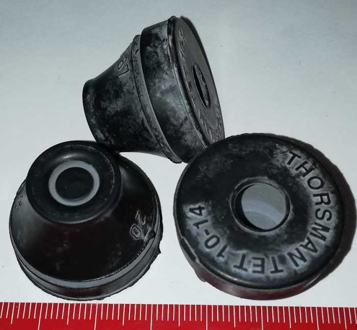 Thorsman - Průchodka CR, TET 10-14, 28/22mm, Ø23mm, černá