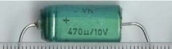 TF007 - 470u/10V  .. balení 50ks za 90Kč