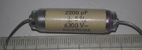 TGL11655 - 2200pF 5% 6300V