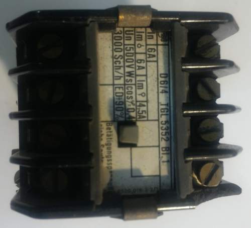 Stykač TGL5352BI-1 D6/4  starší