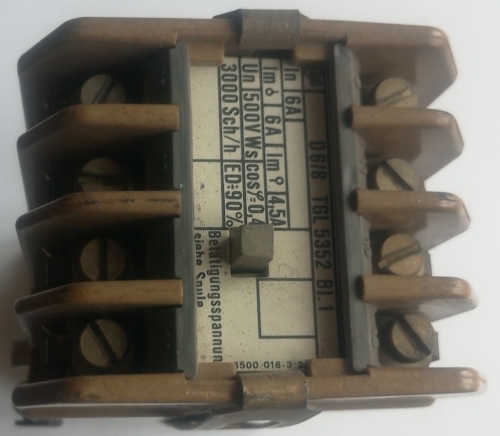 Stykač TGL5352BI-1 D6/8 starší