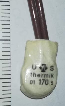 THERMIK 01 170 5 - teplotní spínač 170°C, délka 60cm, rozpinací