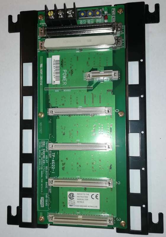 TOYODA TOYOPUC 4 SLOT BASE MODULE THR-5645 / TP-4622-1 .. použitý / used .. cena na dotaz / price on request