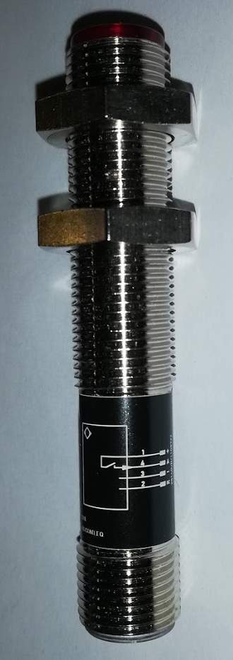 Optický snímač TO11PB3, M12, 100mm, PNP, NO