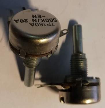 TP160A  500k/N  20A bez matice