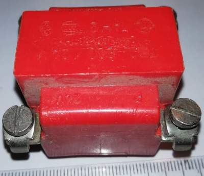 TR2-2VA, červené .. trafo 220/24V 2VA TAH2